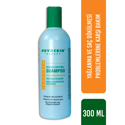 Novocrin Placenta Yağlı Ve Dökülen Saçlar  Şampuan 300ML