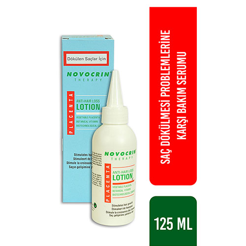 Novocrin Placenta Dökülen Saçlar İçin Bakım Losyonu 125 ML