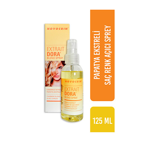 Novocrin Extrait Dora Saç Renk Açıcı Sprey 125 ML